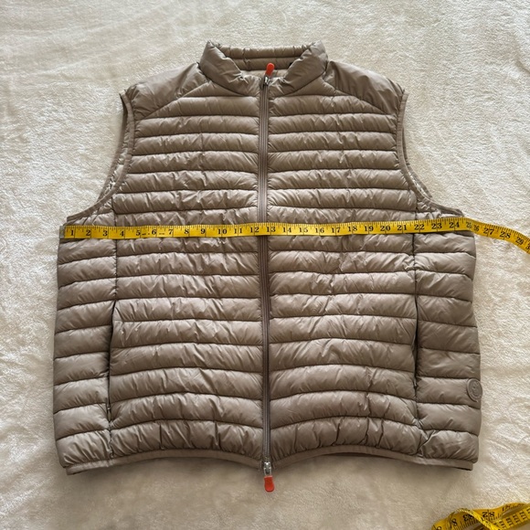 Save the Duck Men’s Bodywarmer Down Vest in Adamus Grey - Picture 8 of 9